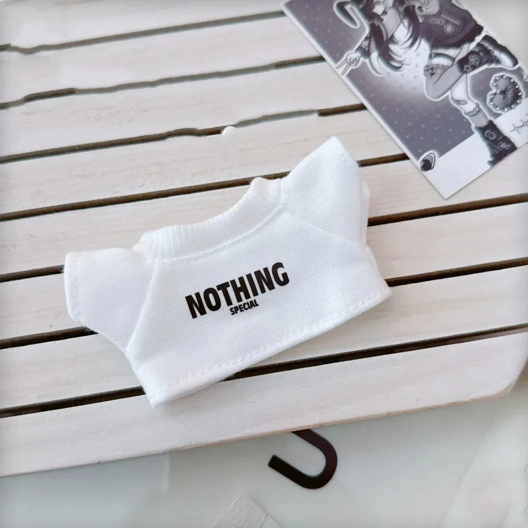 New Corduroy for Labubu Doll Clothing Set Hat 17Cm Clothes Shoes Doll DIY Accessories Training Sitting Party Games Toys Gifts