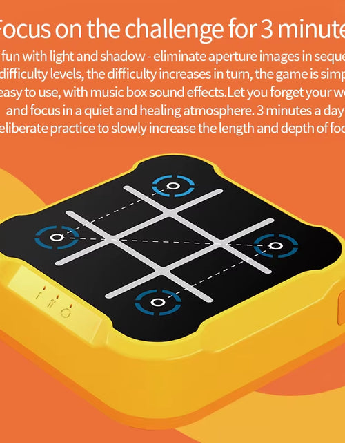 Load image into Gallery viewer, Puzzle Tic-Tac-Toe Board Game Parent-Child Two-Person Electronic Battle Console Nine Kung Checkerboard Interactive Toys

