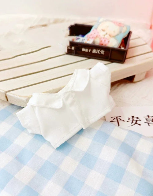 Load image into Gallery viewer, New Corduroy for Labubu Doll Clothing Set Hat 17Cm Clothes Shoes Doll DIY Accessories Training Sitting Party Games Toys Gifts
