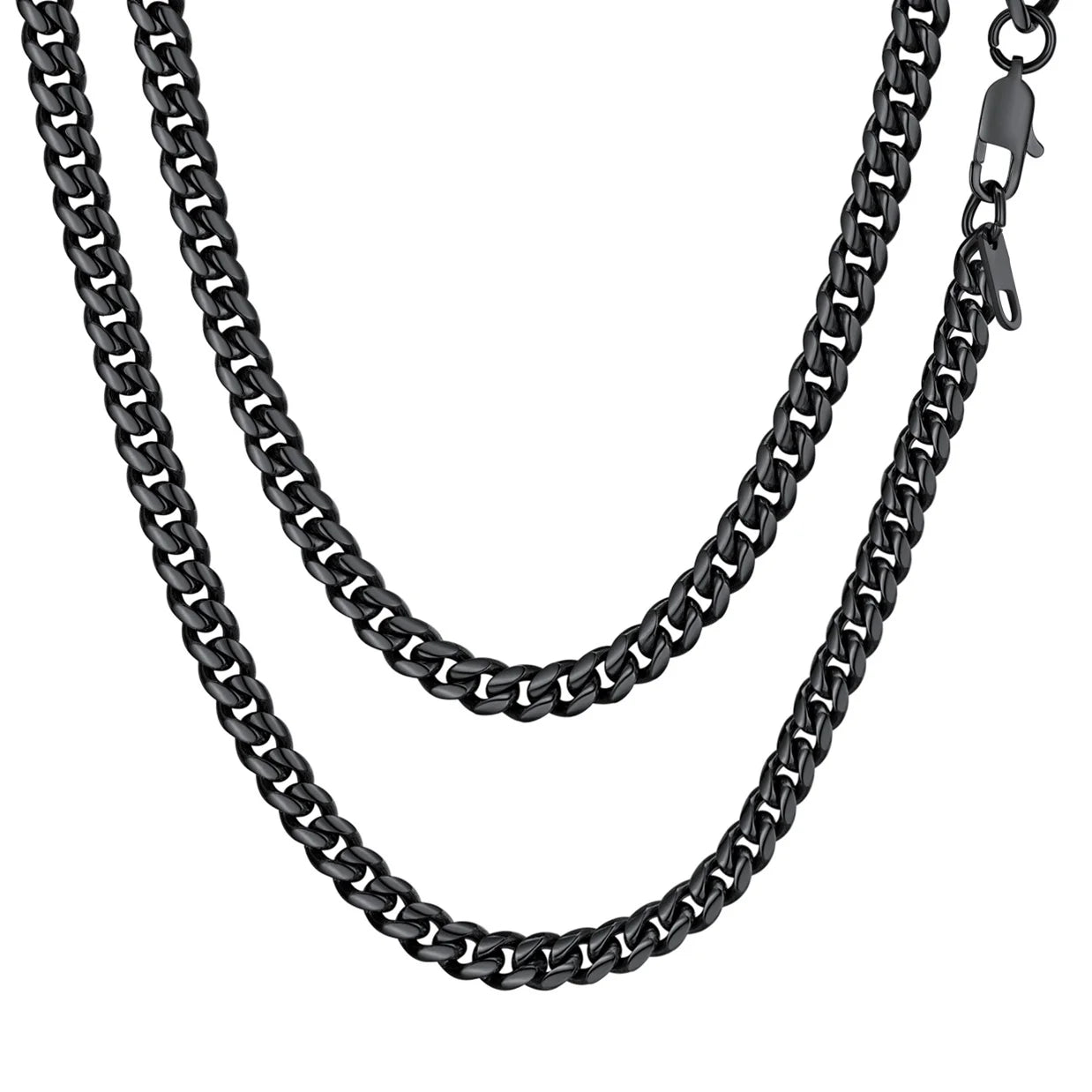 Mens Necklace Chains Stainless Steel Cuban Chain Necklace 24 Inch Jewelry Mens Gifts for Dad