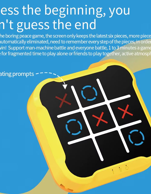 Load image into Gallery viewer, Puzzle Tic-Tac-Toe Board Game Parent-Child Two-Person Electronic Battle Console Nine Kung Checkerboard Interactive Toys
