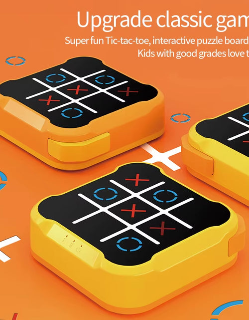Load image into Gallery viewer, Puzzle Tic-Tac-Toe Board Game Parent-Child Two-Person Electronic Battle Console Nine Kung Checkerboard Interactive Toys
