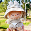 Khaki 2Pc Deng Xin